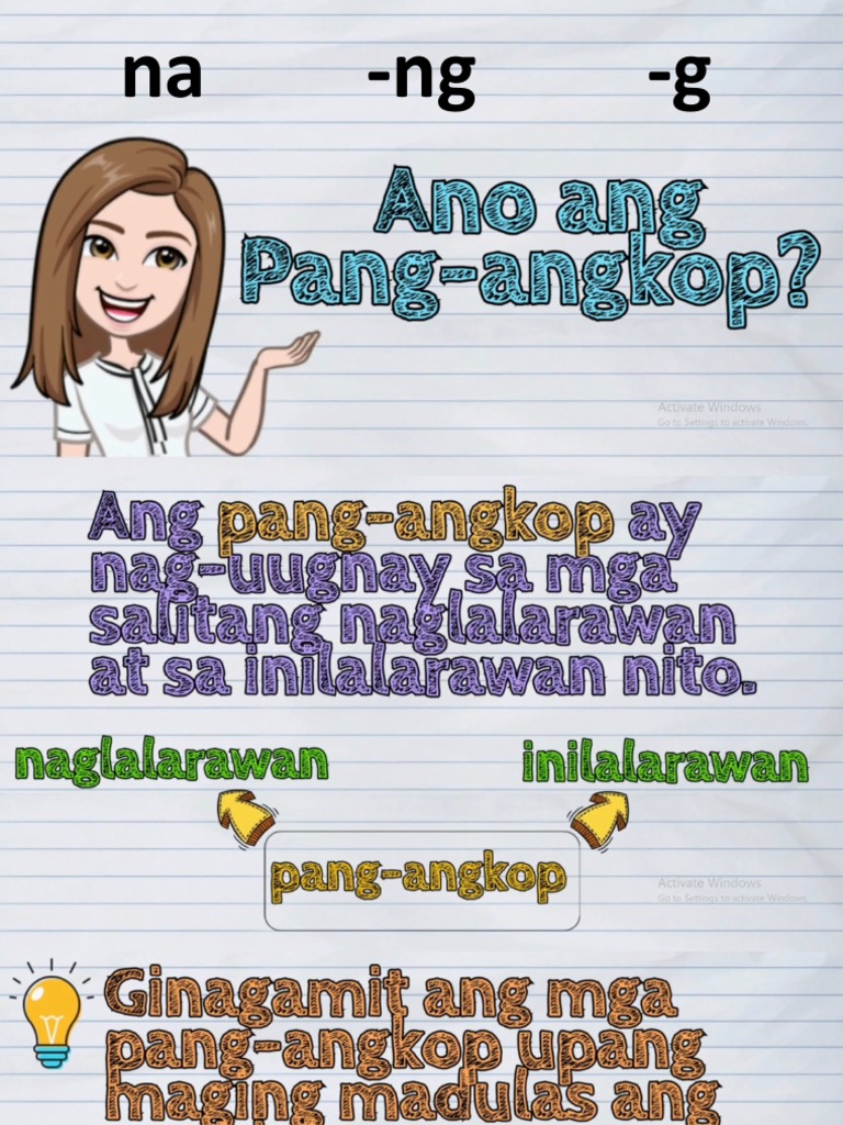 Ang Pang-Angkop | PDF