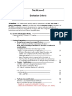 Section-2: Evaluation Criteria