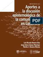 APORTES A LA DISCUSIÓN EPISTEMOLÓGICA DE LA COMUNICACIÓN EN COLOMBIA