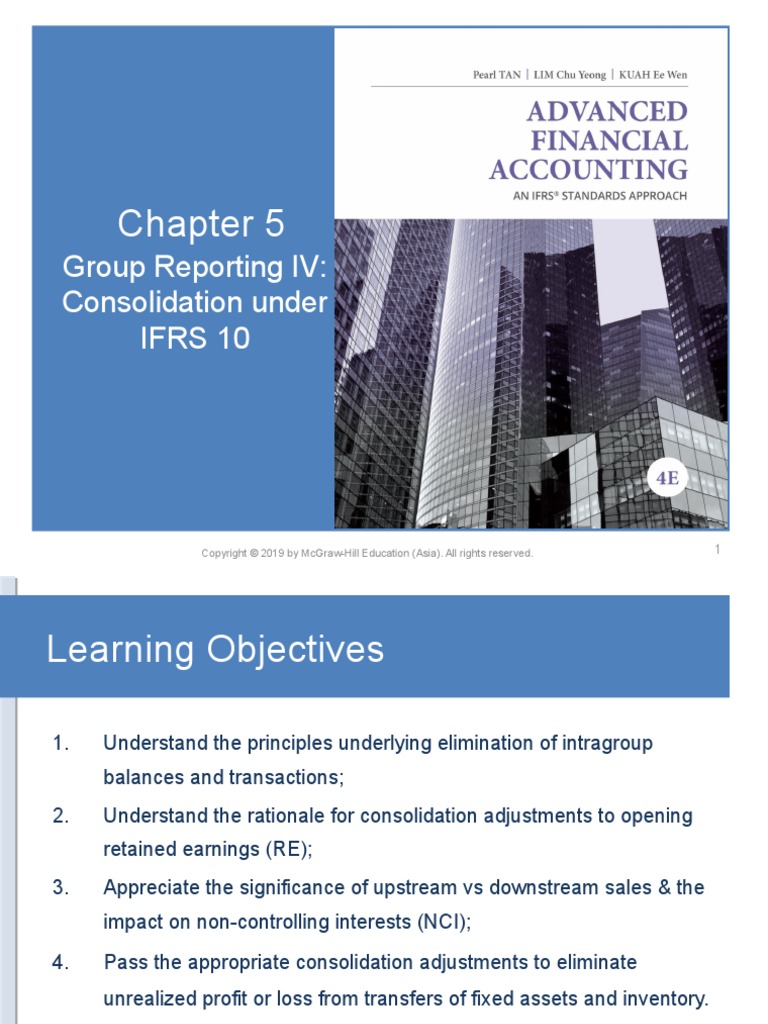 Group Reporting IV Consolidation Under Ifrs 10 PDF Depreciation