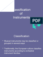 Ethnographic Classification of Instruments