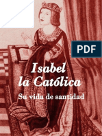 Isabel La Católica Su Vida de Santidad