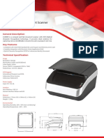 Compact ID Scanner with OCR for Passports & Documents