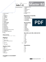 Expert B2 - Progress Test Answer Key