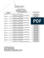 Programación de Visitas y Talleres