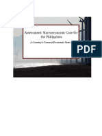 Macroeconomic Case for the Philippines: Agricultural Stagnation and Growing Services