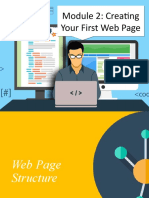 Module 2 Creating Your First Web Page