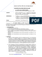 Solicitud incorporación recursos V modificación presupuestal POI 2021 DRE Huancavelica