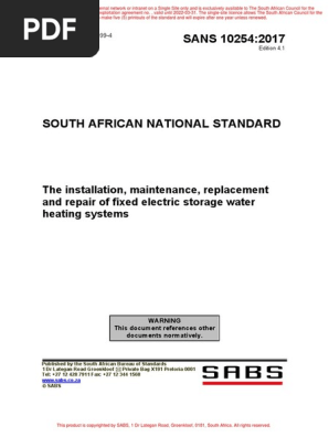 The Installation, Maintenance, Replacement of HWC | PDF | Water Heating |  Copyright