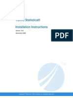TIBCO Statistica® Installation Instructions: December 2020