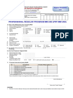 FORMULIR PENDAFTARAN MM USD-baru