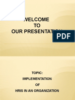 Welcome TO Our Presentation