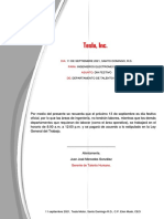 Memorandum Institucional M.1 - Juan Jose Mercedes Gonzalez