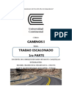 TRABAJO ESCALONADO - 1ra PARTE - SELECCION DE RUTAS - CAMINOS I