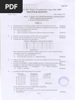 (Ij) Ej (Itill) : Fifth Semester B.E. Degree Examination, June-July 2009