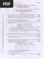 Operating Systems: 06CS53 Fifth Semester B.E. Degree Examination, Dec.09/Jan.l0