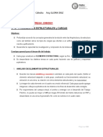 FADU ITE - TRABAJO PRÁCTICO 1 - ELEMENTOS ESTRUCTURALES y CARGAS (2do. Cuat. 2021)
