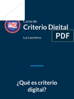 Curso de Criterio Digital - Luz Lancheros