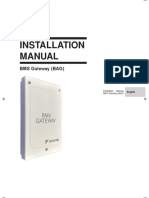 Installation Manual: BMS Gateway (BAG)