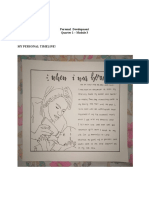 Personal Development Quarter 1 - Module 3 What I Can Do My Personal Timeline!