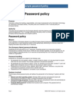 Password Policy