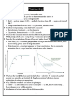 UW Notes - 5 - Pharmacology