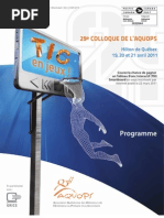 Download Programme AQUOPS 2011 by Richard Garant SN53347636 doc pdf