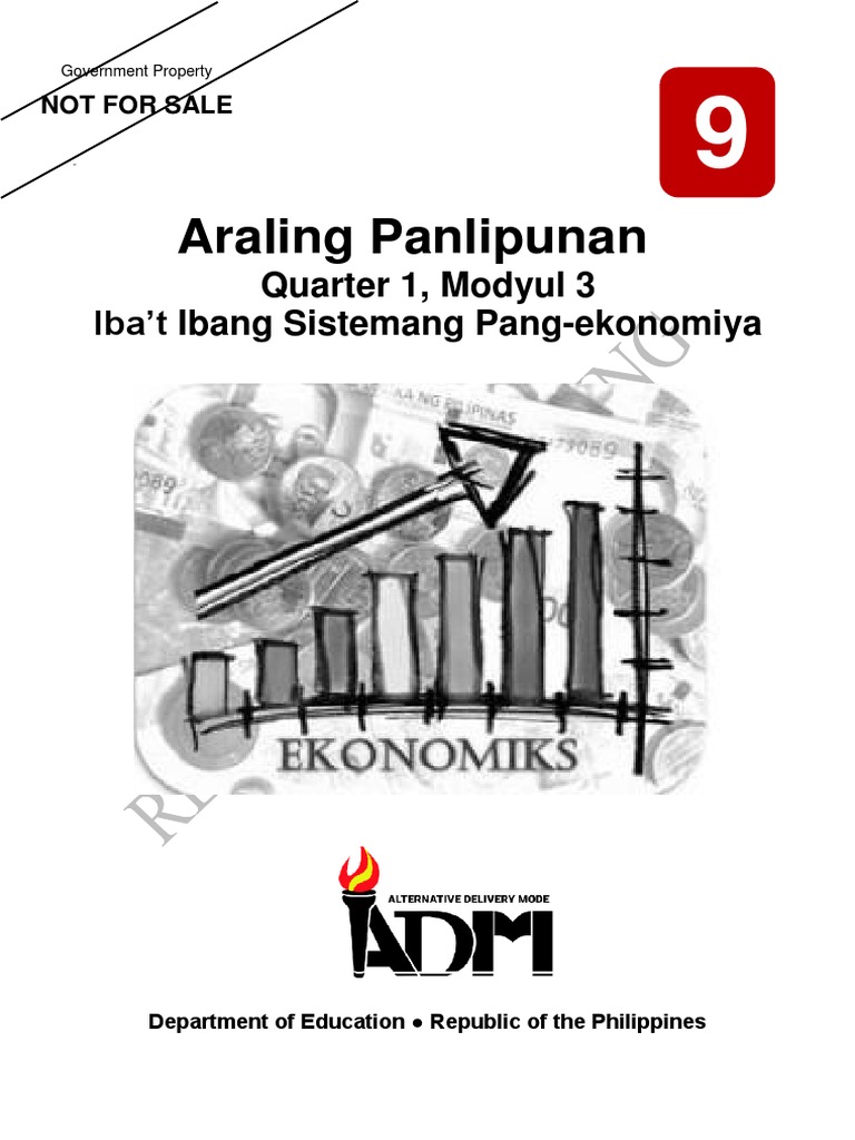 AP 9. Modyul 3. 1st Quarter | PDF | Policy | Economies