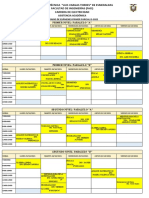 Horario de Exámenes Del Primer Parcial Is-2021 (1) Electricidad