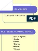 Regional Planning: Concepts & Theories