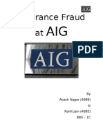 AIG Fraud