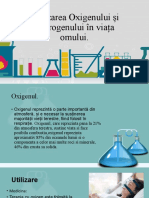 Utilizarea Oxigenului Și Hidrogenului În Viata