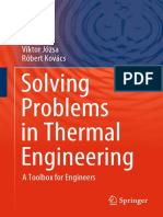 Solving Problems in Thermal Engineering: Viktor Józsa Róbert Kovács