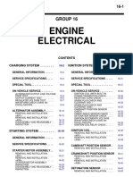 Engine Electrical: Group 16