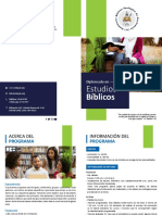 Bifoliar - Diplomado en Estudios Pastorales