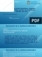 RELACION ENTRE SOBREPESO Ausentismo Laboral