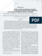 Antimicrobial Activities of Polyhexamethylene Guanidine