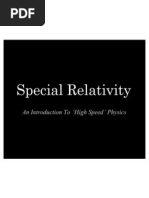 Ipho Training Special Theory of Relativity