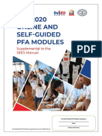 The 2020 O/SG PFA Modules Supplemental To The SEES Manual
