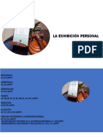 Exhibición Personal