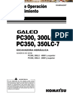 Manual Operacion Mantenimiento Excavadora Pc300 350lc Komatsu