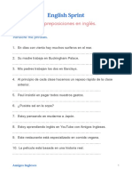 100 Preposiciones en Inglés