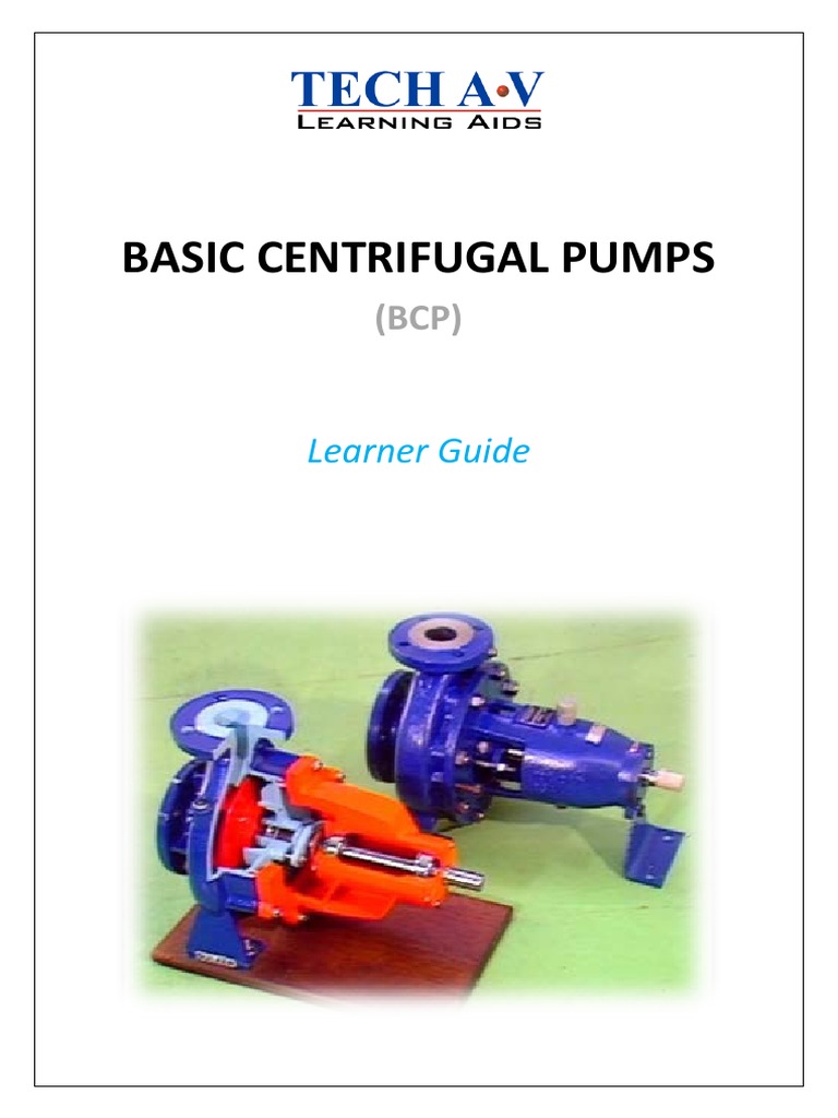 Basic Centrifugal Pumps: Learner Guide | PDF | Pump | Bearing (Mechanical)