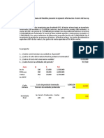 Ejercicio Estado de Costos 2