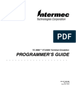 Intermec 5250 TE2000 Programmers Guide