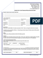 Extended Day Care Registration Form