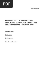 Analyzing Global Oil Depletion through to 2050