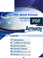 Talk About Amway Company
