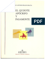 2005 El Quijote Apocrifo y Pasamonte