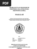 Makalah - Pembangunan Di Indonesia Dalam Rangka Ekonomi Global